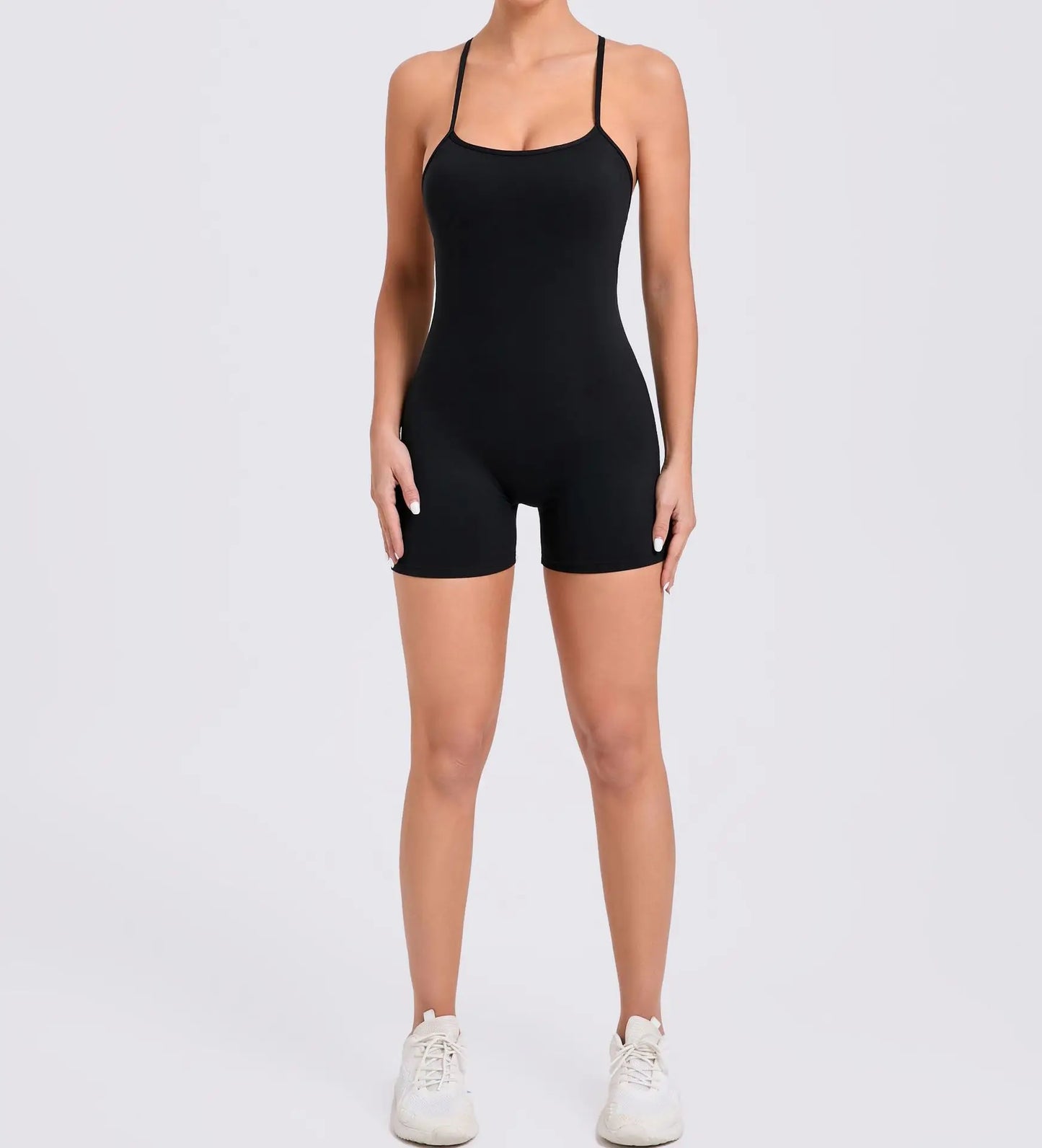 Women Yoga Bodycon Jumpsuit