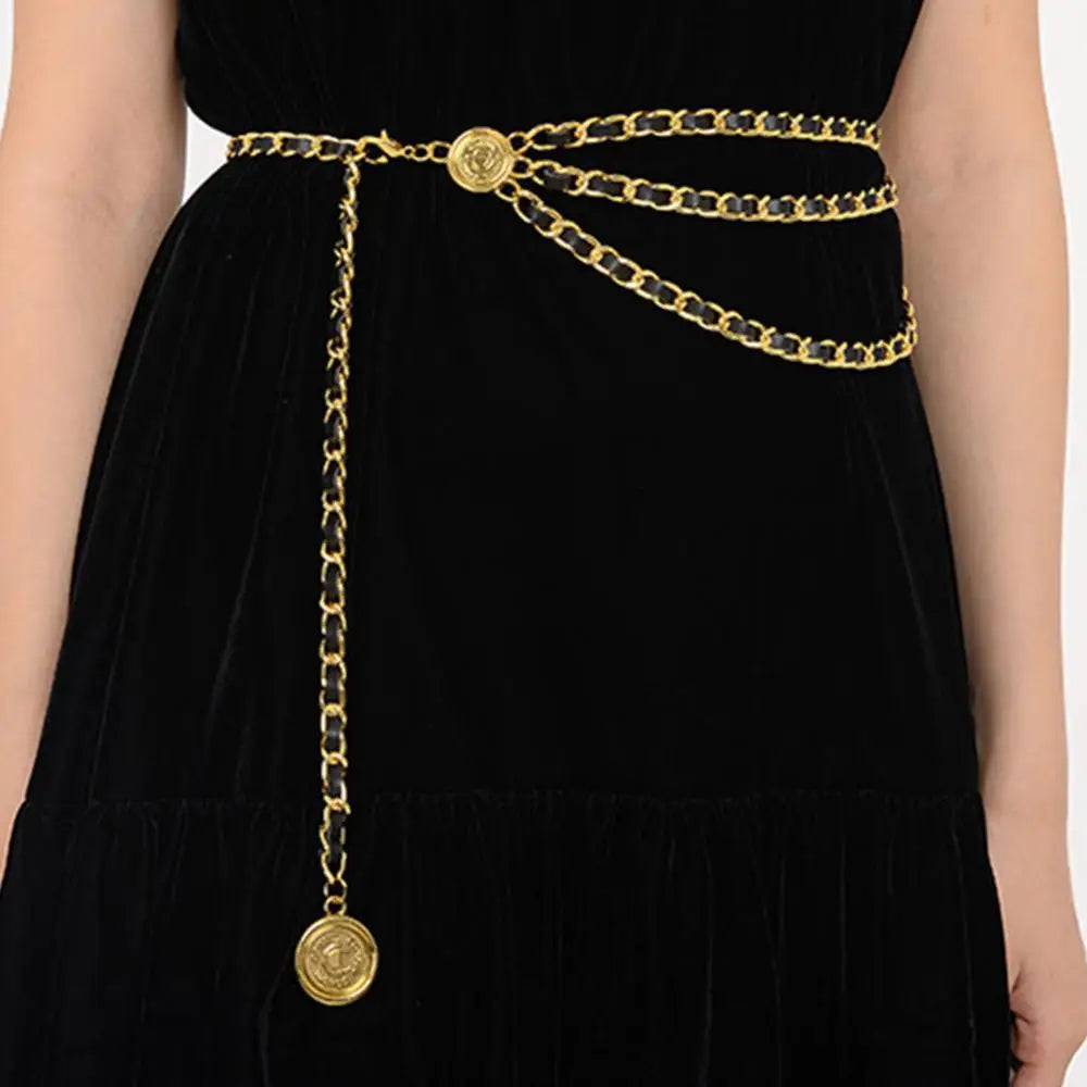 Metal Tassel Chain Waist Chain Belt