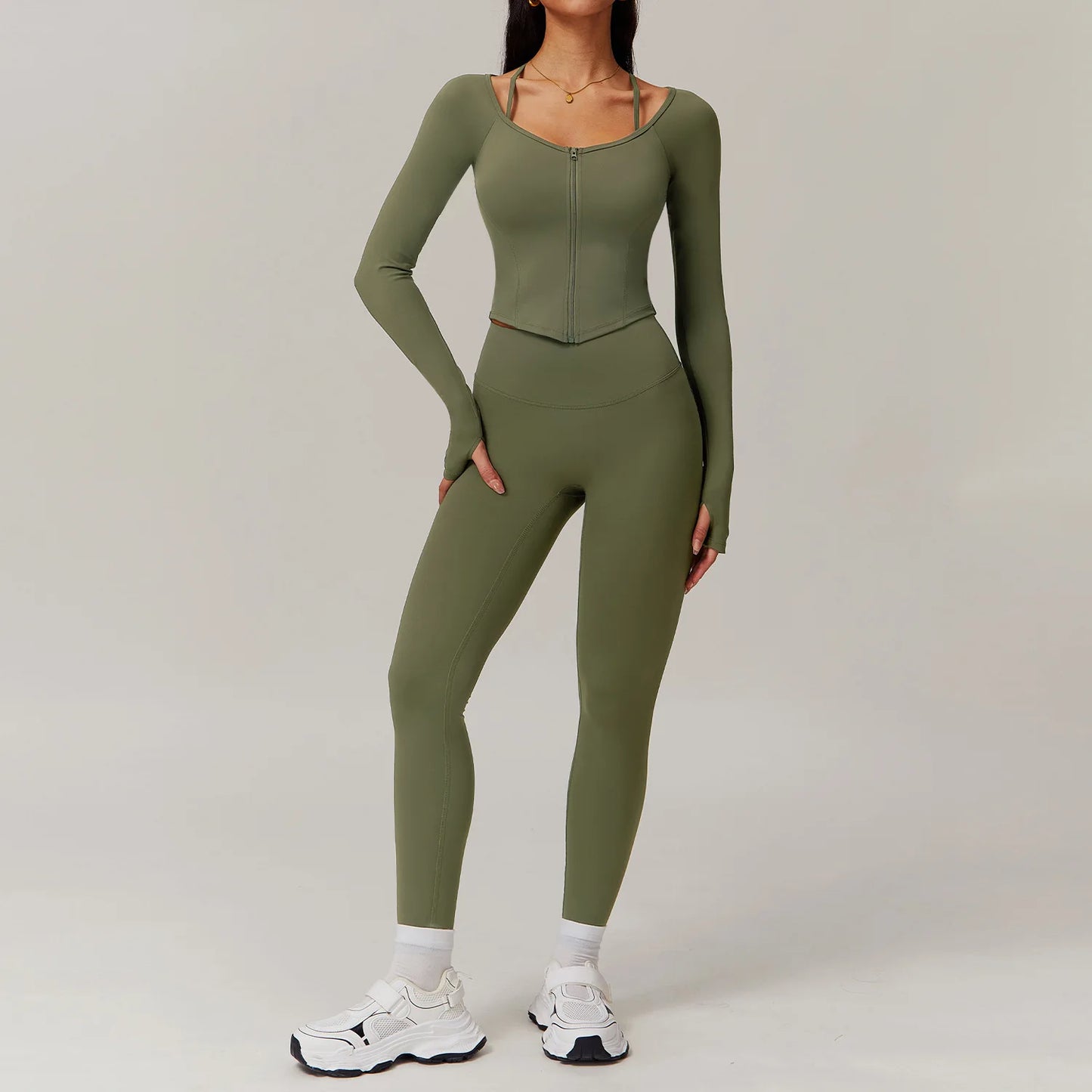 2PCS Women Tracksuits Yoga