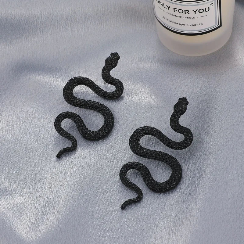 snake earrings