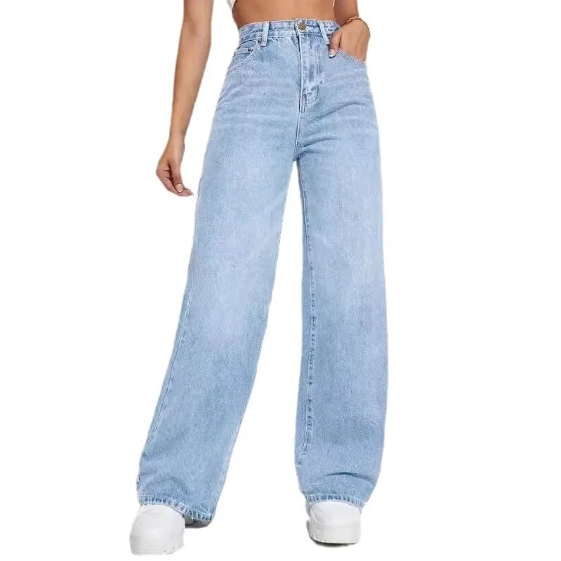 Women Jeans Denim Wide Leg